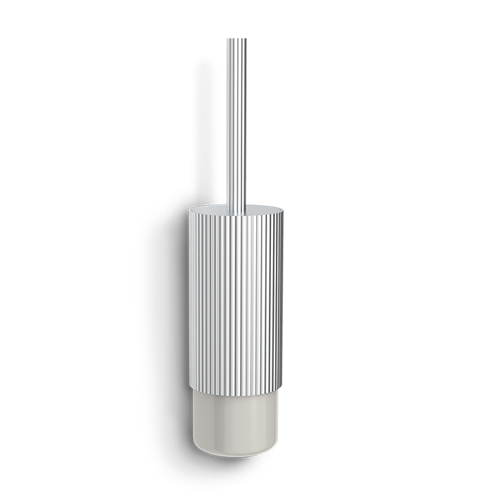 DECOR WALTHER OFLINE WBG Ершик для унитаза настенный 44 x 10 x 10 см алюминийфарфор цвет AquaShell серебристый матовыйракушечный 35793₽