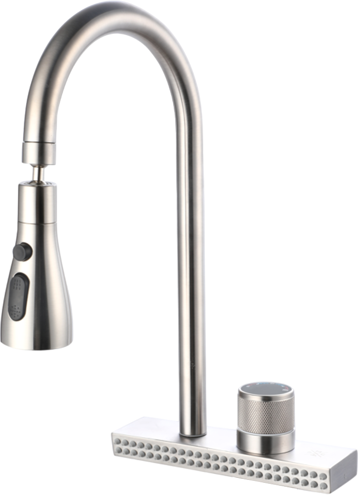 

Смеситель для кухни РМС SUS130-017F-2 нержавеющая сталь