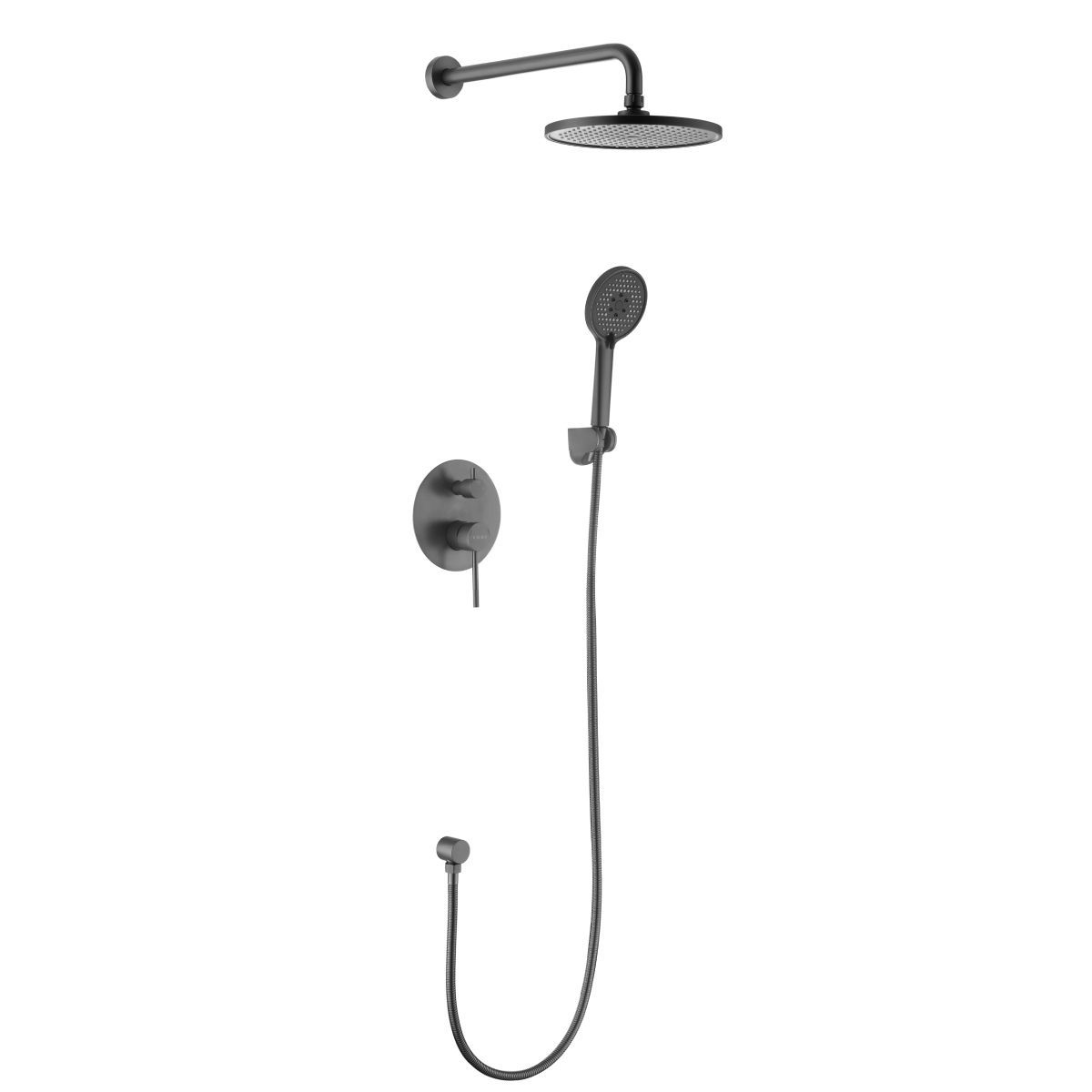 

VODA. Душевая система скрытого монтажа, нержавеющая сталь, лейка и шланг в комплекте, гарантия 7 лет, VSLGM Set_3in1