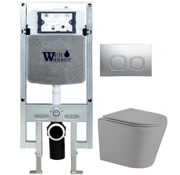 

Комплект Weltwasser AMBERG 497 ST + SALZBACH 004 MT-GR + AMBERG RD-CR (10000006760)
