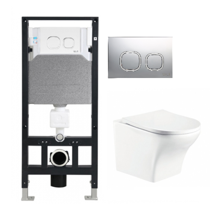 

Комплект унитаза WeltWasser Odenbach 004 с инсталляцией AMBERG 506 белый, с сиденьем микролифт и клавишей смыва AMBERG RD-CR хром