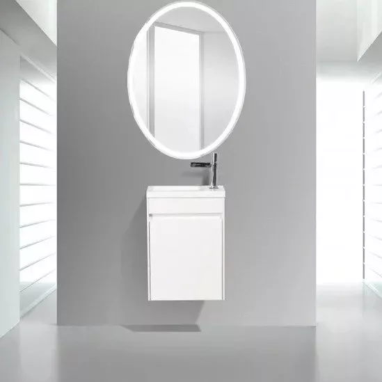 

Комплект мебели BelBagno Pietra Mini 46 R белый