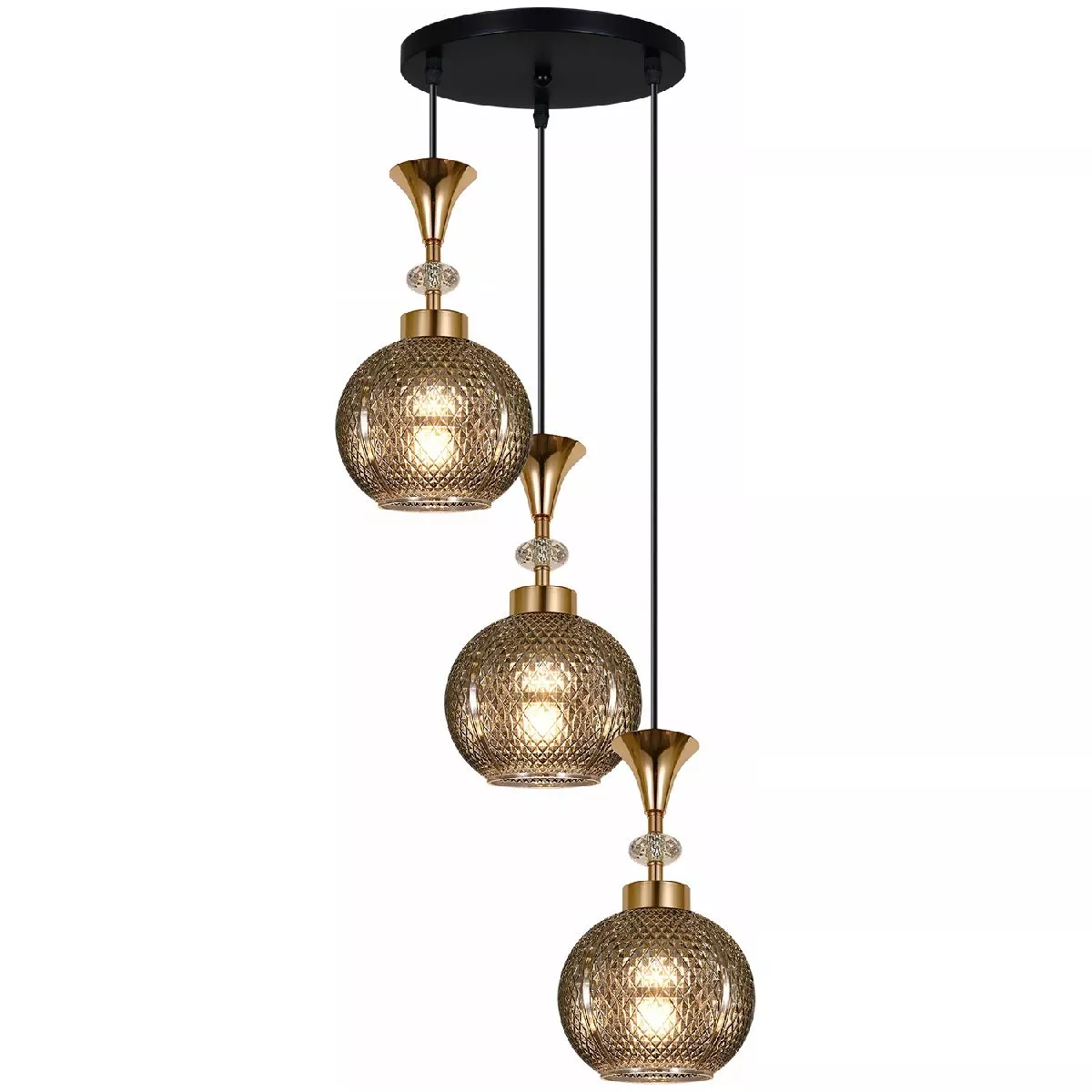 

Подвесной светильник Reluce 02001-0.9-03 SMOKE