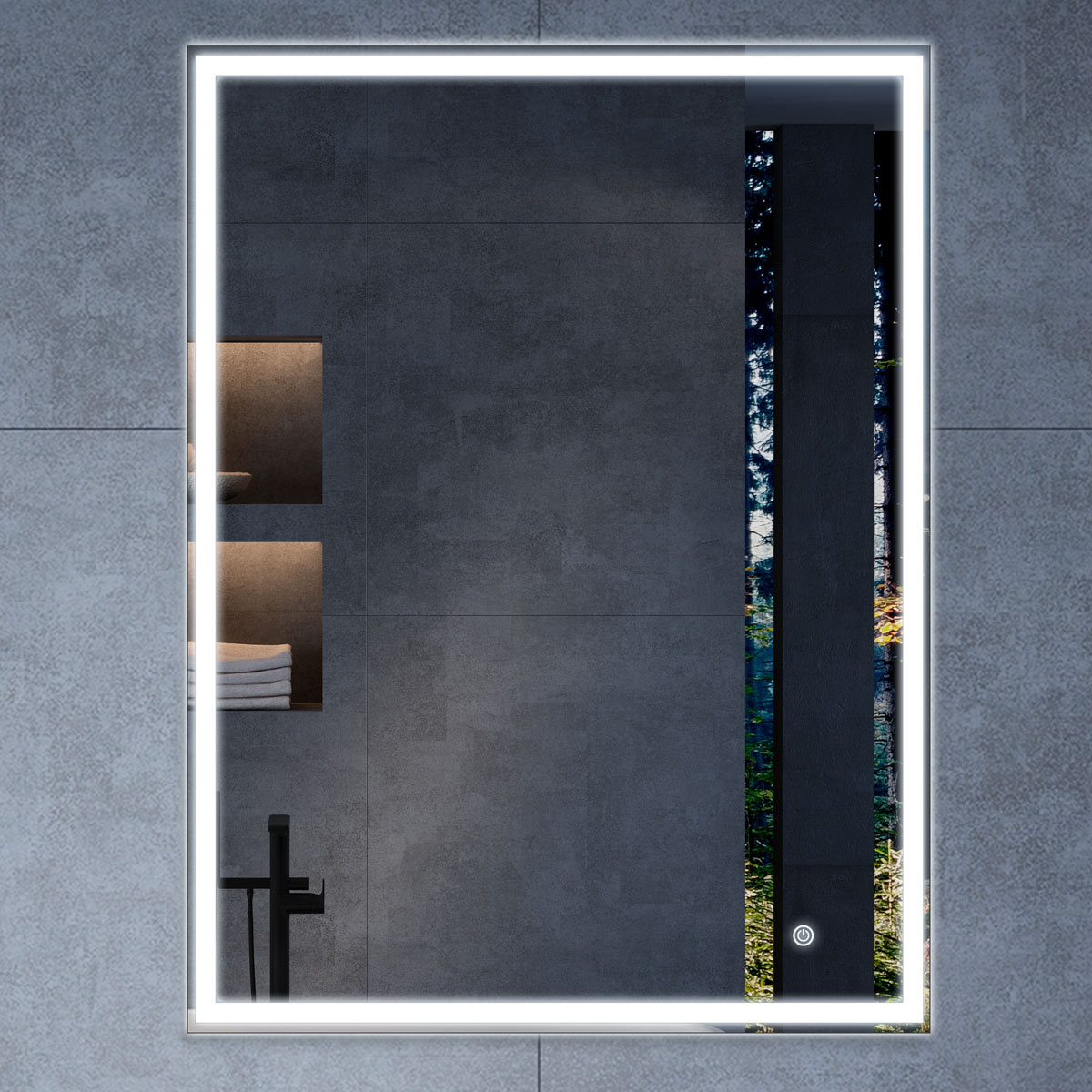 

Зеркало Vincea VLM-3VN700 70x80, с подсветкой