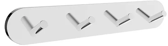 

Планка настенная широкая 4 крючка RUSH Bianki (BI76241)