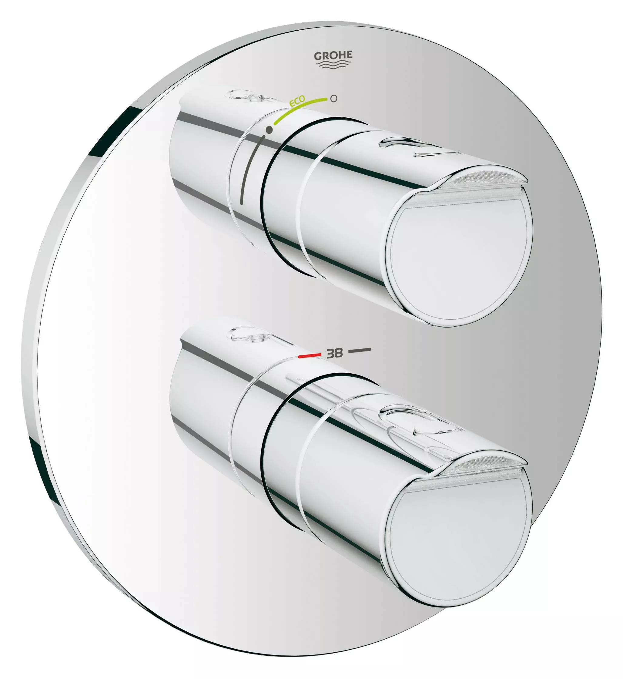 

Grohe Grohtherm 2000 New (19354001, Хром;серый