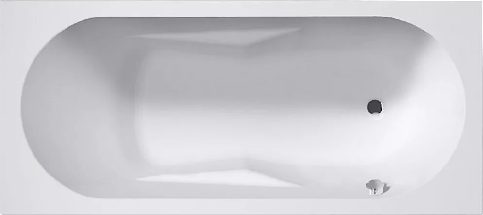 Акриловая ванна Riho Bathtubs Lazy 170х75 R, цвет белый BC3900500000000 - фото 1