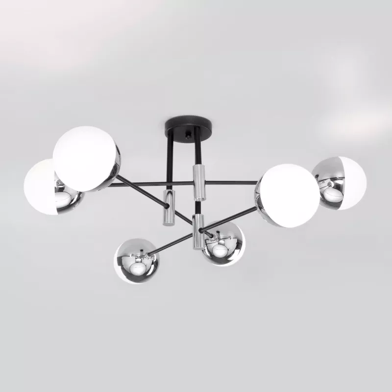 

Потолочная люстра Eurosvet Nuvola 70129/6 хром Smart a057081