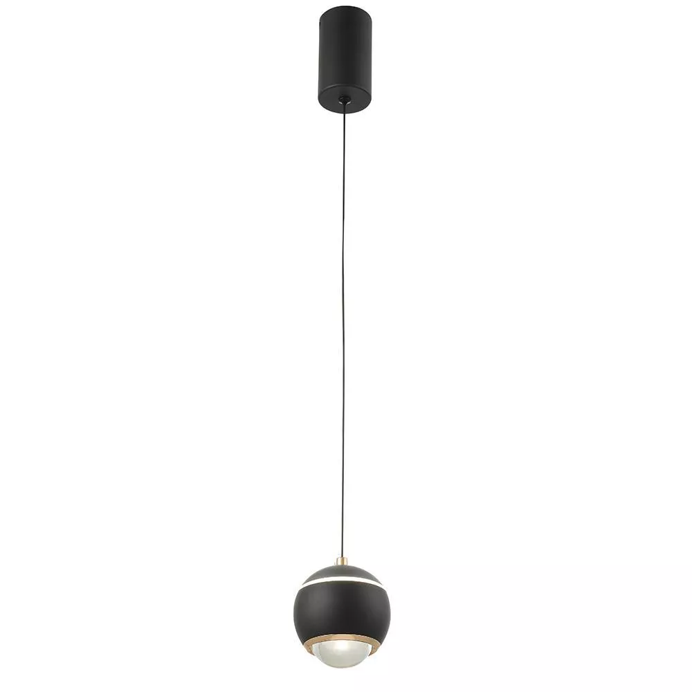 

Подвесной светодиодный светильник Crystal Lux Caro SP Led Black