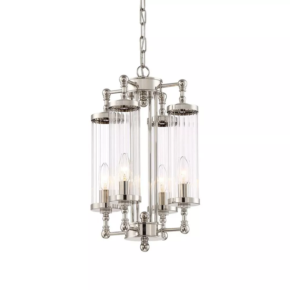 

Подвесная люстра DeLight Collection Regis BC404-4 nickel