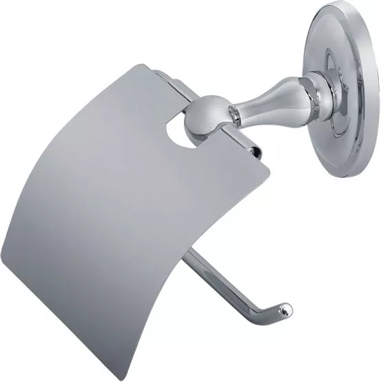 Держатель туалетной бумаги Veragio Bonjour VR.BNR-7881.CR с крышкой, цвет хром - фото 1