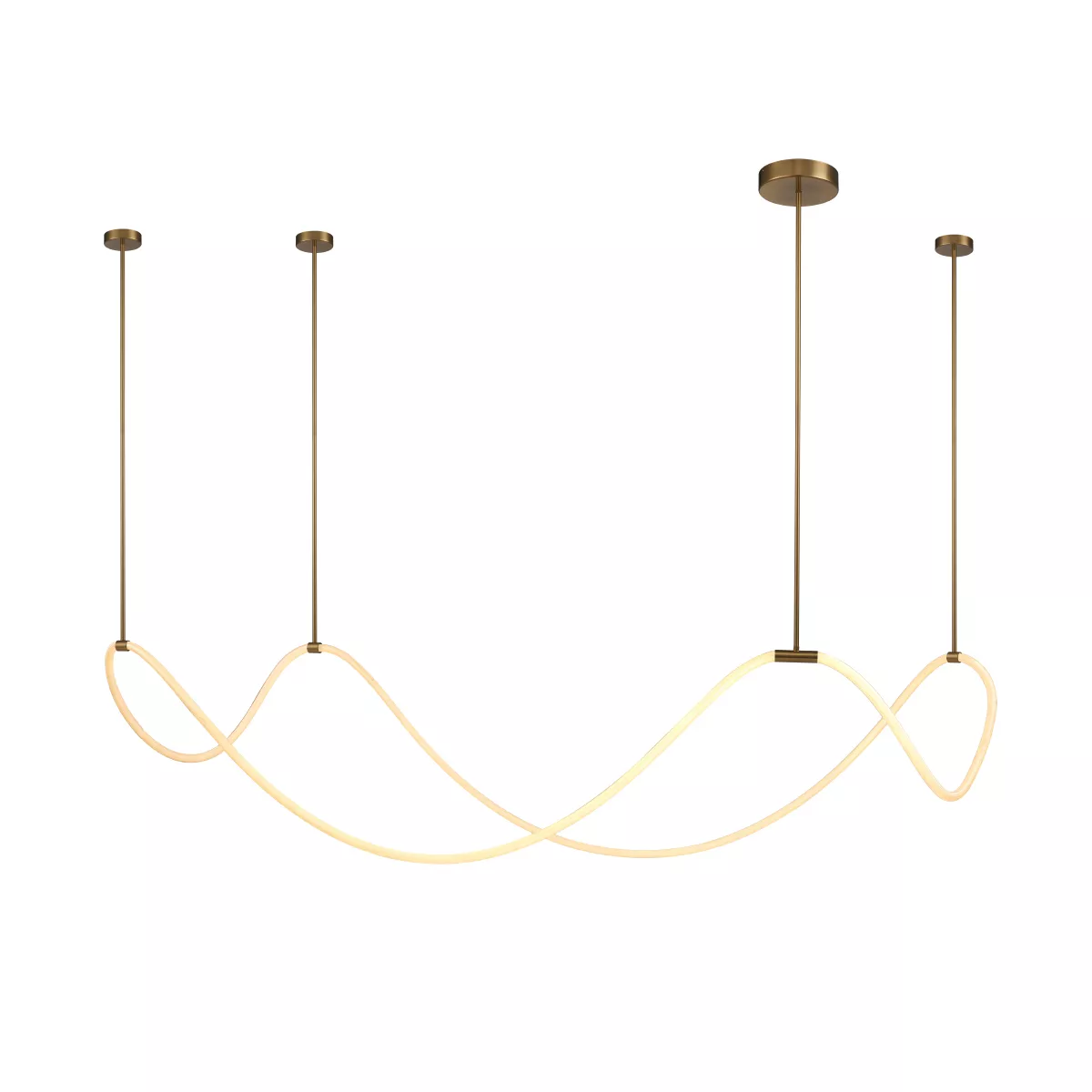 

Подвесной светильник Delight Collection 10521P brass/white