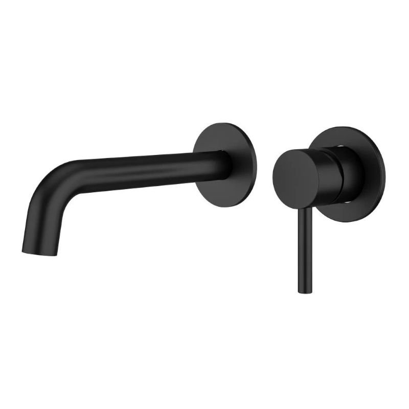 

Смеситель для раковины встраиваемый Knotlor SS-25/BL, черный