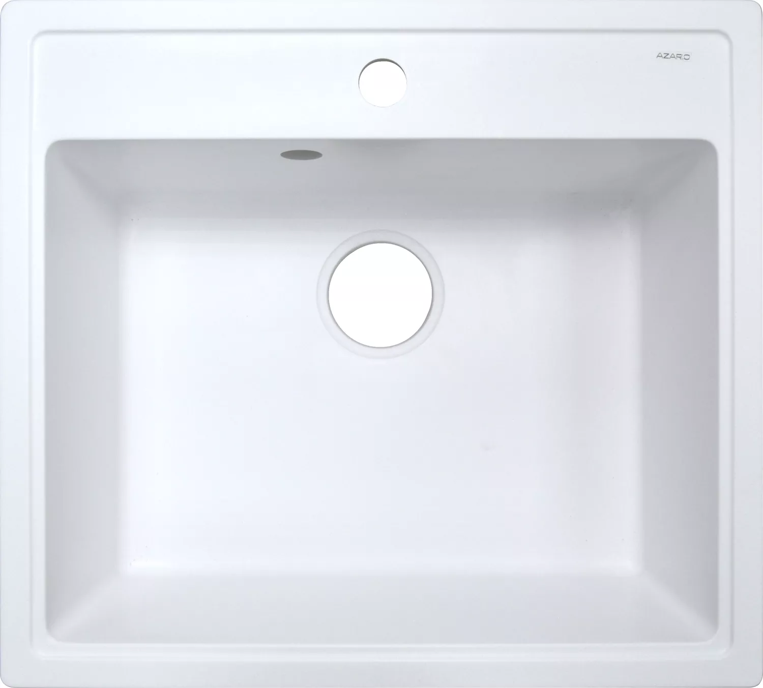 

Мойка кухонная Azario Litos 57x50.5 белый лед (CS00078322)