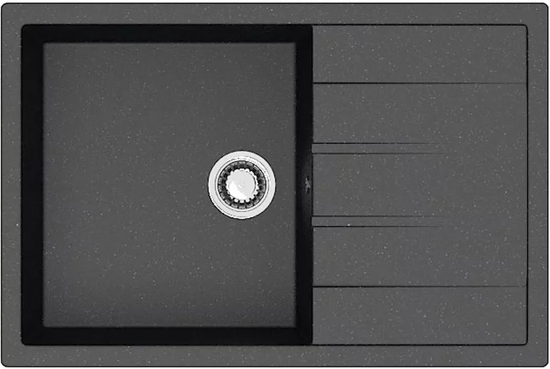 

Мойка кухонная Azario Vision 75x50 черный (CS00078339)