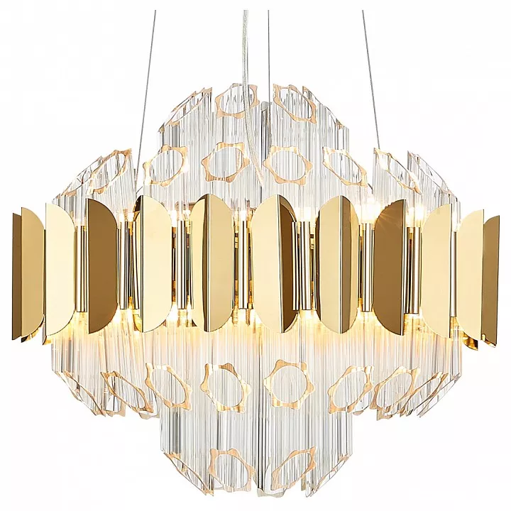 

Подвесная люстра Natali Kovaltseva Rivera RIVERA 81443/6C GOLD