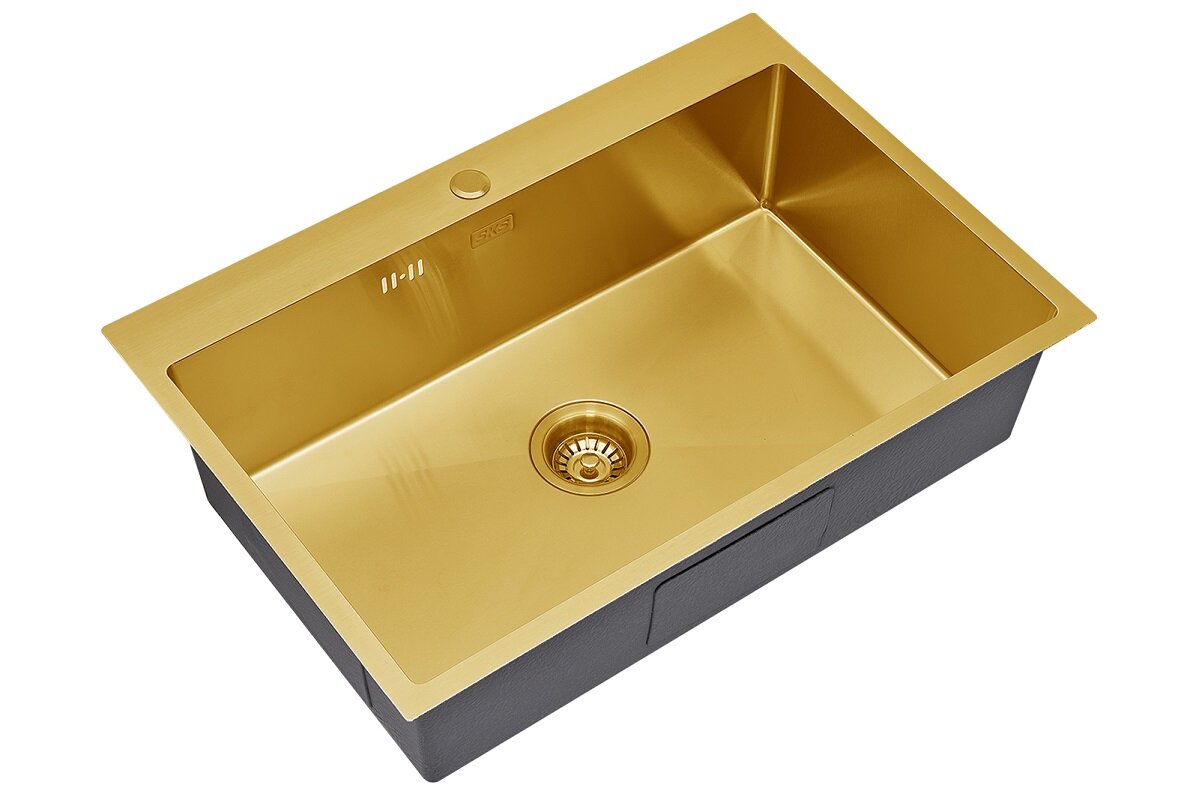 Мойка кухонная S.K.Sanitary SKS 7551 BRONZE