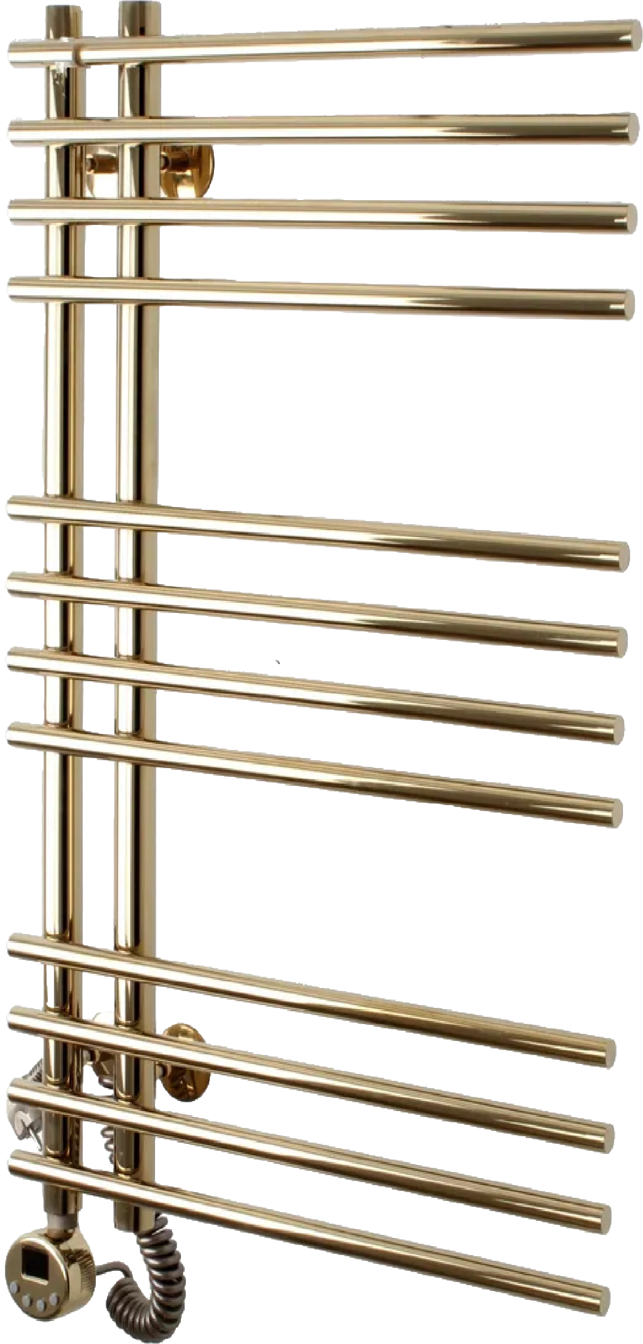 

Полотенцесушитель электрический Domoterm Гамма П12 7x80, правый, золото