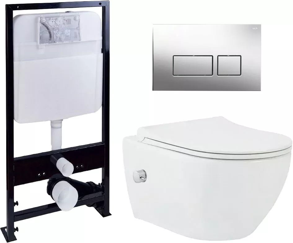 

Комплект Унитаз подвесной beWash Bogen 88343601 со смесителем, системой микролифт, белый + Система инсталляции EWRIKA ProLT 0026-2020 + Кнопка смыва EWRIKA 0041 хром