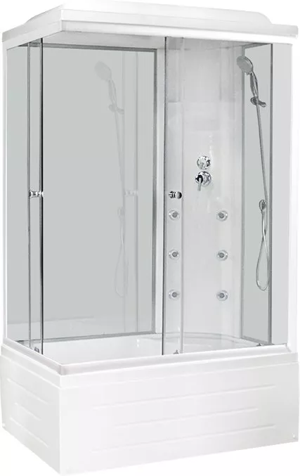 

Душевая кабина Royal bath 100x80 см (RB 8100ВР3-WT R)