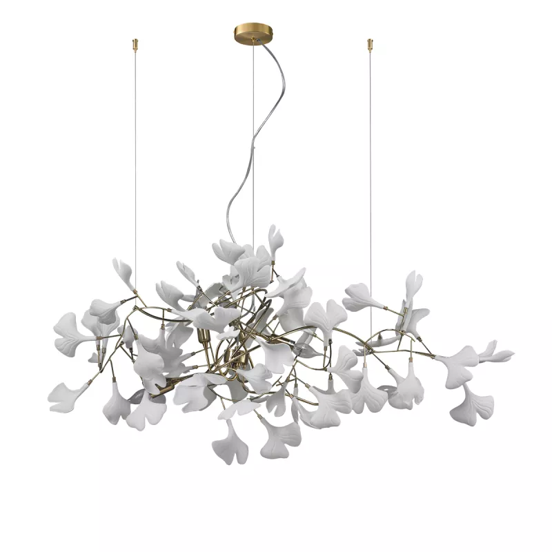

Подвесная люстра Delight Collection 10881P/L800 gold/white
