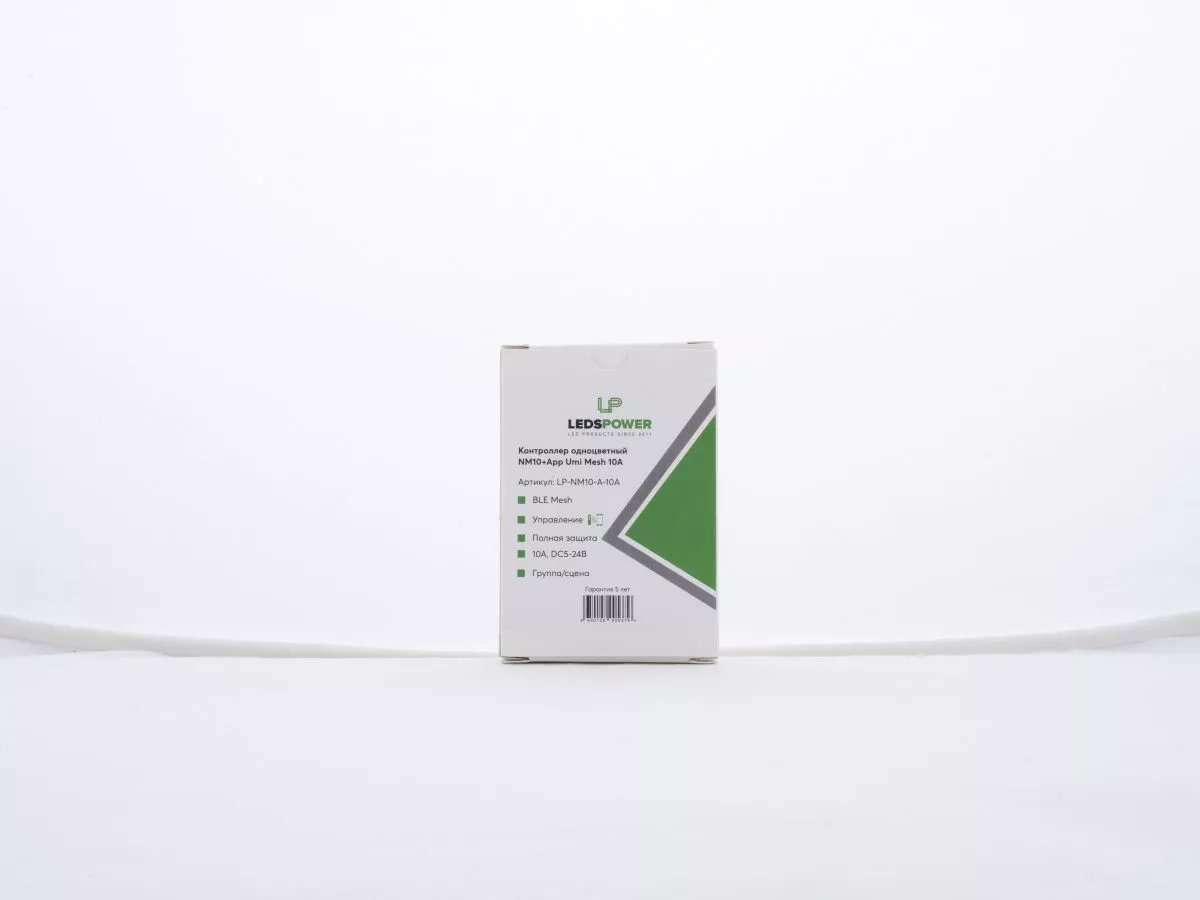 Контроллер одноцветный LEDS POWER NM10+App Umi Mesh 10A 005379