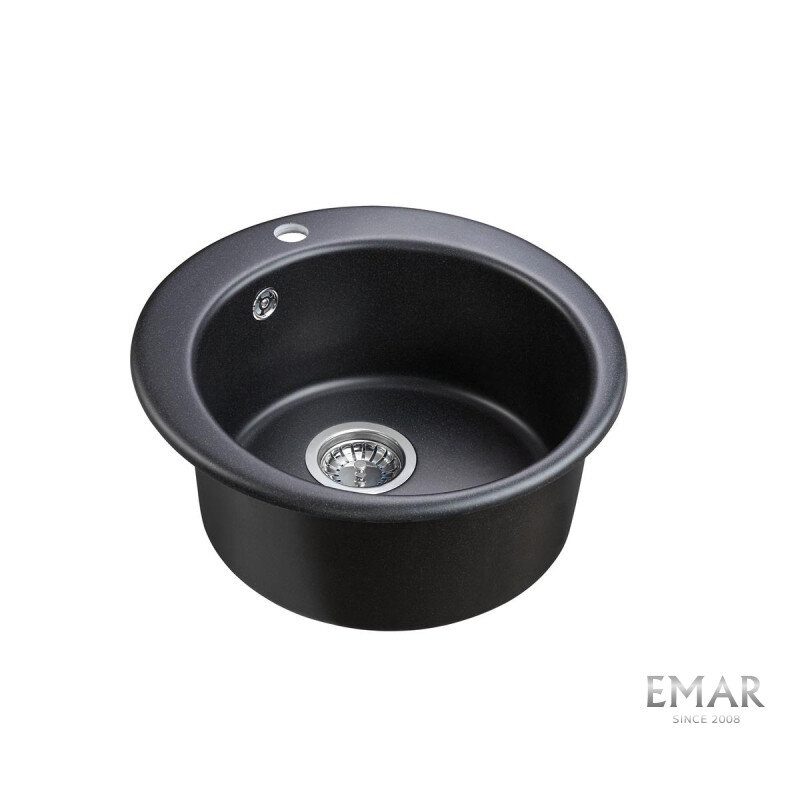 Мойка для кухни EMAR Quartz 1475.C (EMQ-1475.C Морион) морион