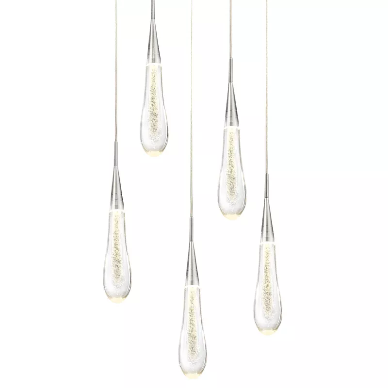 

Подвесной светильник Delight Collection Pour P98036-5 silver