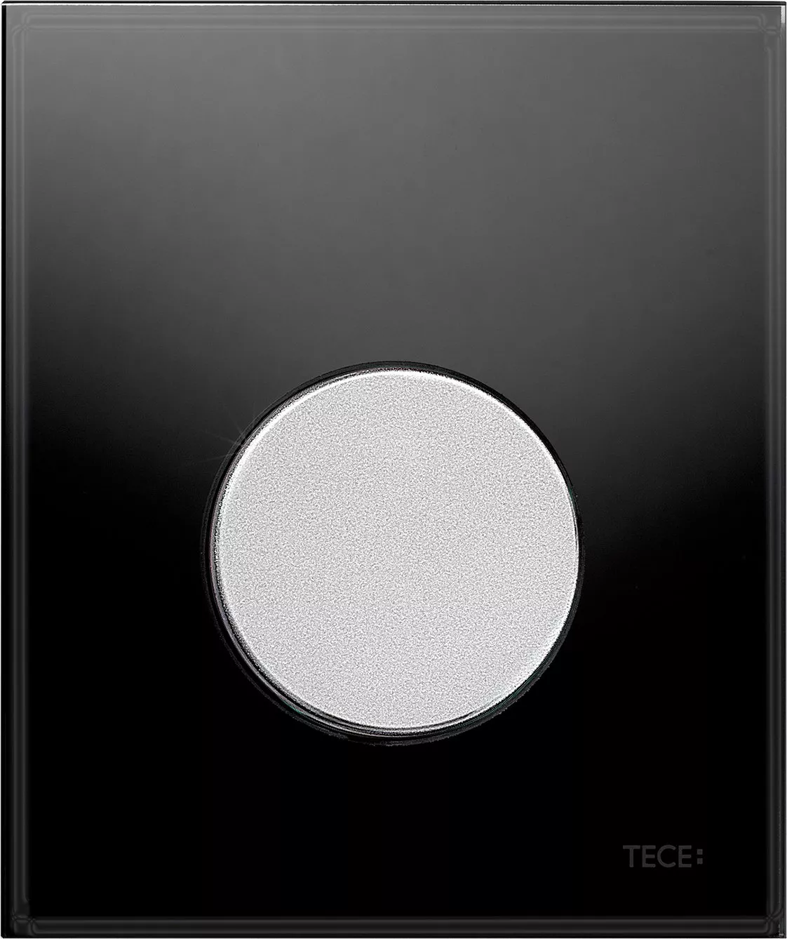 

Кнопка смыва TECE Loop Urinal 9242655 черное стекло, кнопка хром матовый