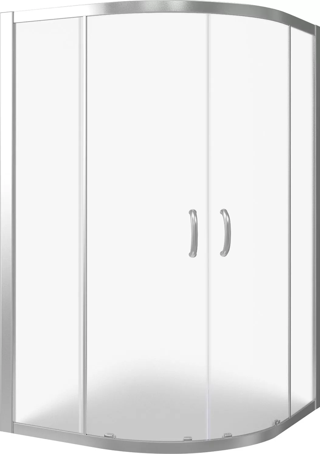 Душевой уголок Good Door Infinity R-120-G-CH, цвет хром