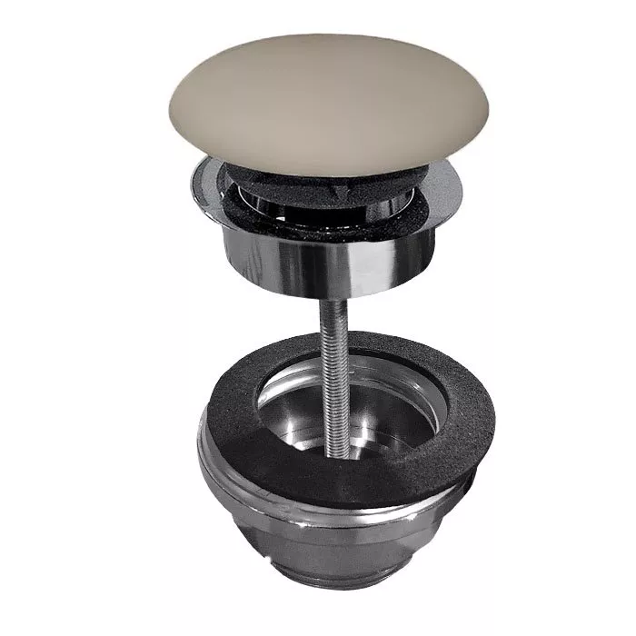 Донный клапан для раковины Kerasan Nolita коричневый матовый (923381)