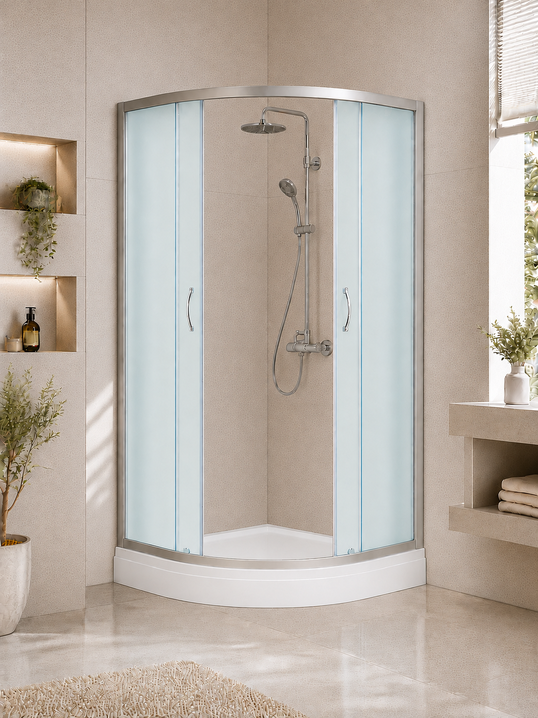 Душевое ограждение без поддона River Don light 80/15 MT (10000002917)