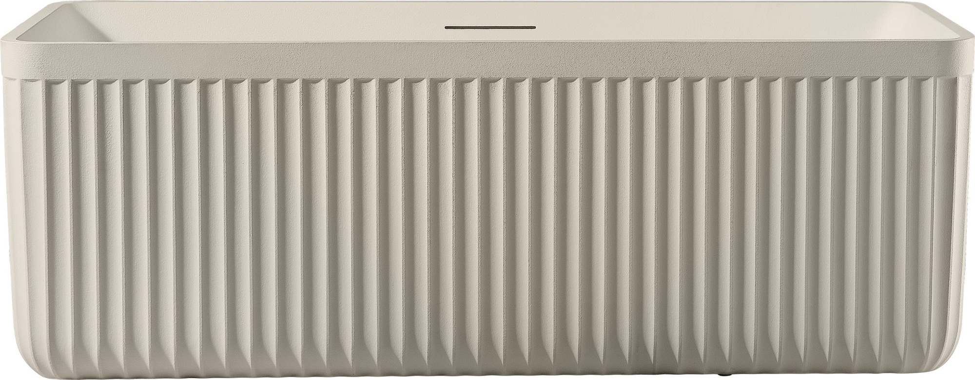 Ванна из искусственного камня AltroBagno Cinzia 090108 170x75 см отдельностоящая на ножках с донным клапаном с подголовником 237520₽