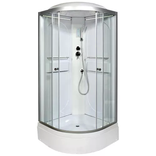 

Душевая кабина Deto L 100х100 с подсветкой, хром (L510LED)
