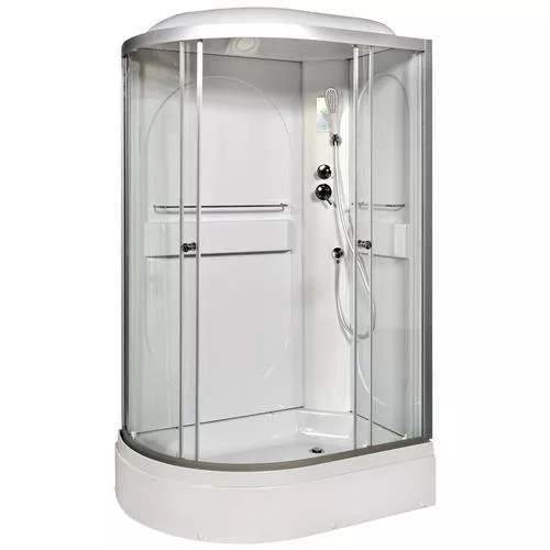 

Душевая кабина Deto L 120х80 с электрикой, хром (L520REL)