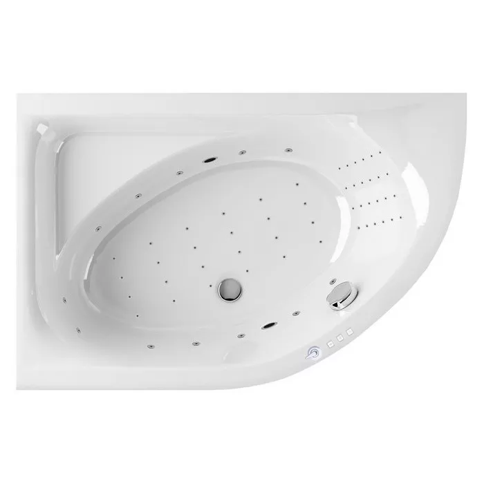 

Ванна акриловая Excellent Aquaria Nano 170x110 L с гидромассажем белый - хром