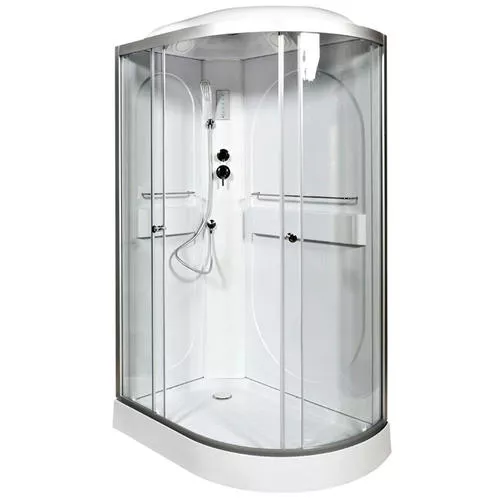 

Душевая кабина Deto L 120х80 с электрикой, хром (L602LEL)