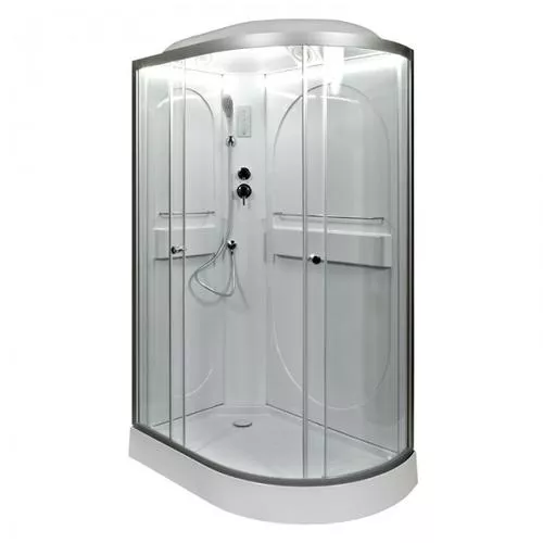

Душевая кабина Deto L 120х80 с подсветкой, хром (L602LLED)