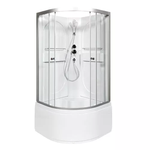 

Душевая кабина Deto L 100х100 без крыши, хром (L610N)