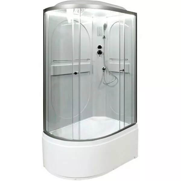 

Душевая кабина Deto L 120х80 с подсветкой, хром (L620RLED)