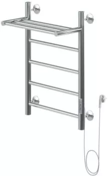 

Полотенцесушитель Mauro электрический с полкой 60х40 AQUANET, Тэн справа (282005)