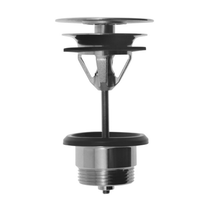 

Донный клапан, Fima Carlo Frattini, Sottolavabo, всегда открытый, 1 1/4", форма крышки-круглая, диаметр крышки, мм-72, материал крышки-латунь, цвет крышки-хром