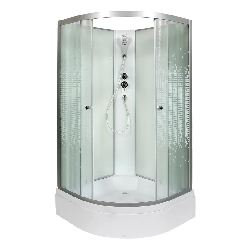 

Душевая кабина Deto L 80х80 без крыши, хром (L780N)