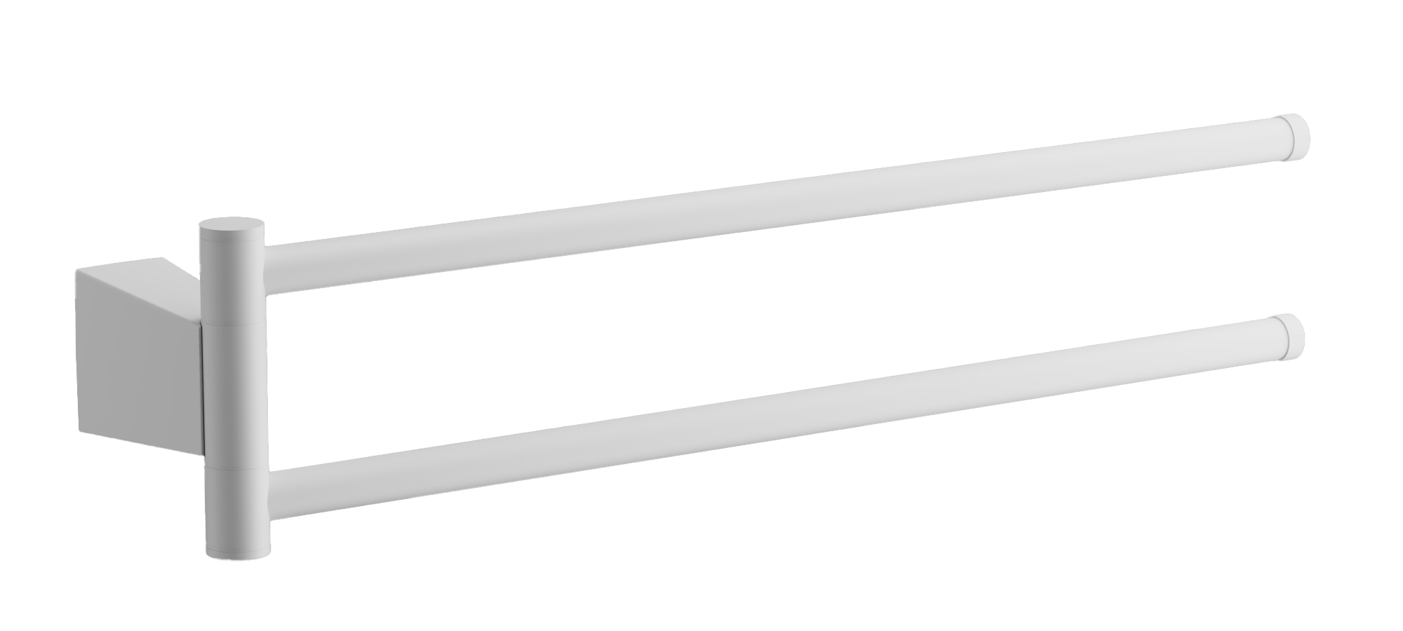 

Полотенцедержатель BELZ B915 B91512 двойной, белый