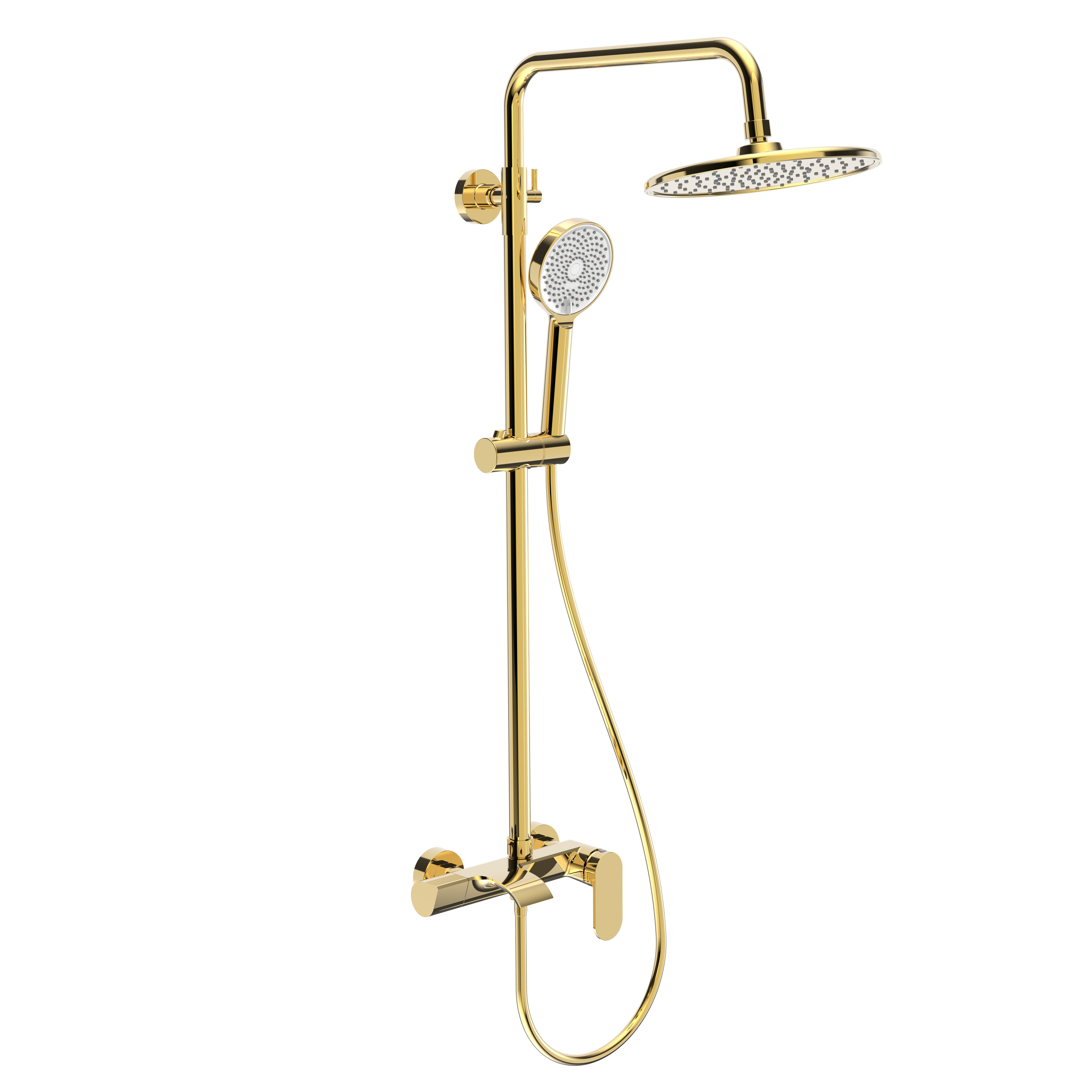 

Душевая стойка STWORKI Вестфолл W1H306-G глянцевое золото