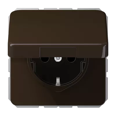 

Розетка штепсельная Schuko Jung CD1520BFKLBR