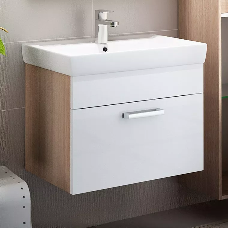 

Тумба для комплекта IDDIS Mirro 60 подвесная, белая, дерево