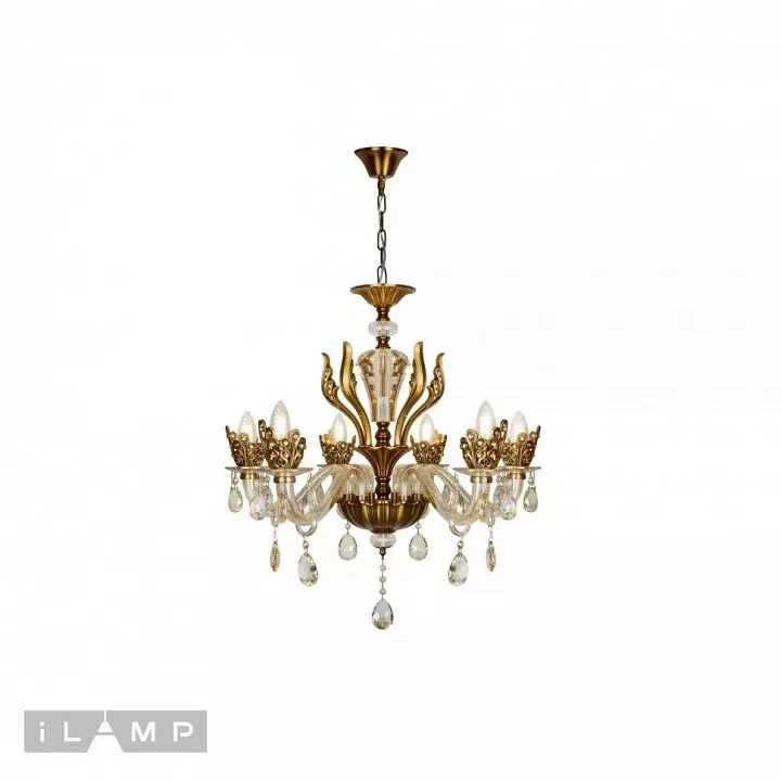 

Подвесная люстра iLamp Asia 61078-6 BR