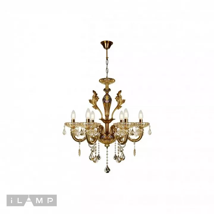 

Подвесная люстра iLamp Asia 81069-6 BR