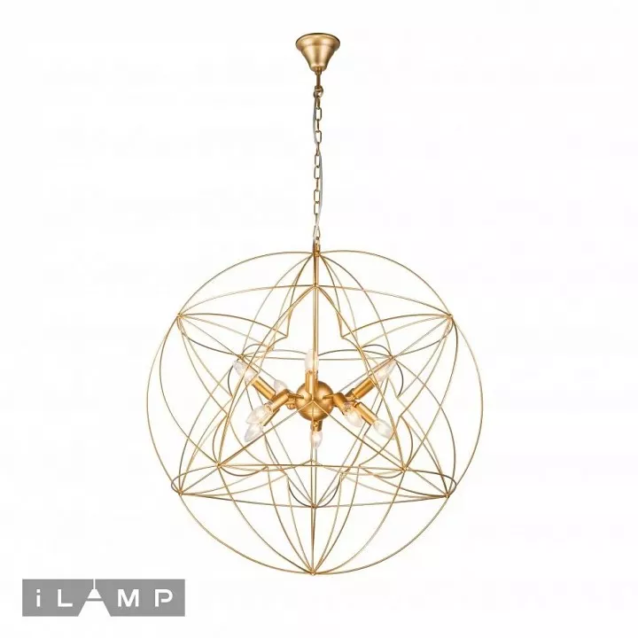 

Подвесная люстра iLamp Element 8777-800 GL